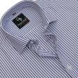 Stripes Blue Shirt : Business