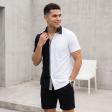 Print Black T-shirt : Regular
