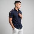 Print Navy Blue T-shirt : Regular