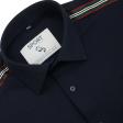 Print Navy Blue T-shirt : Regular