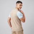 Print Light Blue T-shirt : Regular