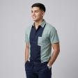 Print Light Green T-shirt : Regular