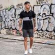Combination Black T-shirt : Regular