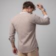 Combination Mauve Shirt : Party
