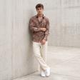 Print Rust Shirt : Party