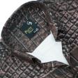 Print Brown Shirt : Party