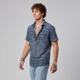 Print Green Shirt : Party