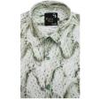 Print Green Shirt : Party