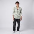 Print Green Shirt : Party