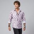Print Mauve Shirt : Party