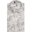 Print Light Gray Shirt : Slim