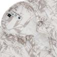 Print Light Gray Shirt : Slim