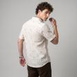 Print Cream Shirt : Party