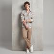 Print Gray Shirt : Party