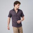 Checks Mauve Shirt : Ditto