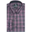 Checks Mauve Shirt : Business