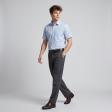 Checks Blue Shirt : Business