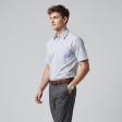Checks Gray Shirt : Business