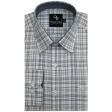 Checks Navy Blue Shirt : Business