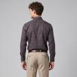 Checks Brown Shirt : Business