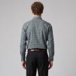 Checks Green Shirt : Business