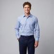 Self Design Blue Shirt : Business
