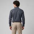 Self Design Dark Gray Shirt : Business