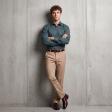 Self Design Dark Green Shirt : Business