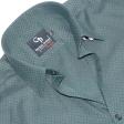 Self Design Dark Green Shirt : Business