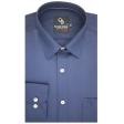 Plain Navy Blue Shirt : Business