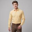 Plain Mustard Shirt : Business