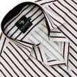 Stripes Brown Shirt : Business
