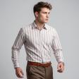 Stripes Pink Shirt : Business