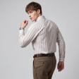 Stripes Pink Shirt : Business