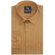 Stripes Khakhi Shirt : Business