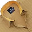 Stripes Khakhi Shirt : Business