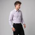 Stripes Purple Shirt : Business