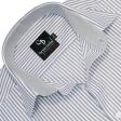 Stripes Blue Shirt : Business