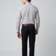 Stripes Gray Shirt : Business