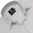 Stripes Gray Shirt : Business
