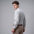 Stripes Gray Shirt : Business