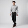 Stripes Gray Shirt : Business