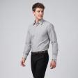Stripes Gray Shirt : Business