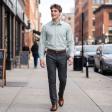 Stripes Green Shirt : Business