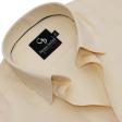 Plain Cream Shirt : Business