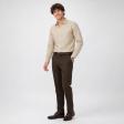 Plain Fawn Shirt : Business