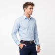Plain Light Blue Shirt : Business