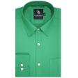 Plain Light Green Shirt : Business