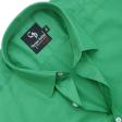 Plain Light Green Shirt : Business