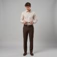 Checks Fawn Shirt : Business
